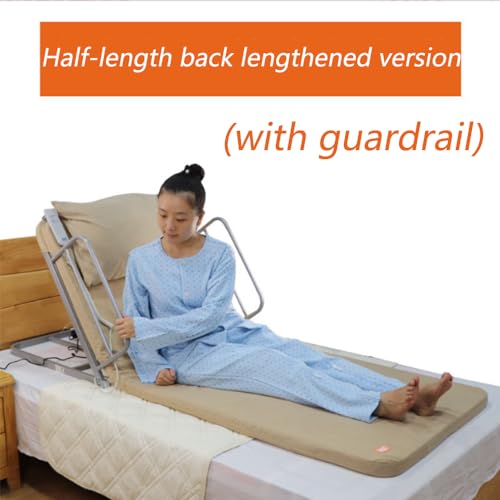 Almohada de elevación eléctrica, cojín de apoyo ajustable para el respaldo con cuello y reposacabezas para comodidad de cuerpo completo y elevación de piernas