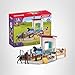 Schleich Horse Club - 34PC Stall Horse Toy Playset with Mare and Foal Figure, Cat Figurine, and Accessories - Stable Extension Set for Girls and Boys - Interactive, Realistic Kids Toys Ages 5+ | 42611