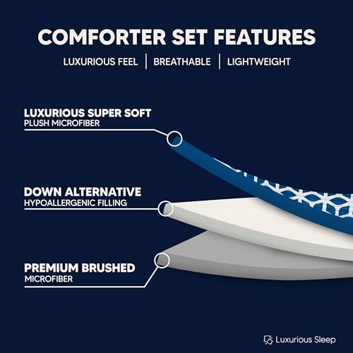 Chic Home Madrid 3 Piezas Reversible edredón Super Suave Microfibra Gran medallón diseño Felpudo con un diseño geométrico Impreso Juego de Cama con Decorativo Almohada y Sham, Doble Verde