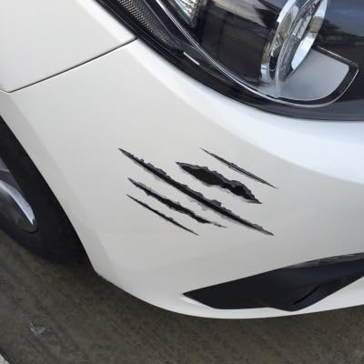 Image of 3D Bullet Hole Car Stickers, Simulation Stereoscopic Fake Gun Bullet Holes Stickers Automotive Tattoo Decorations Accessories Bullet Waterproof Car Decals, Bumper Stickers, Decals and Magnets (2H660)