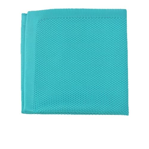 Pañuelo de bolsillo de punto liso de alta calidad para traje elegante
