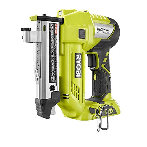 Ryobi P318 18-Volt One+ Lithium-Ion Cordless Airstrike 23-Gauge 1-3/8 Inch Headless Pin Nailer (Tool Only) (Renewed) #TOP1