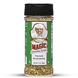Chef Paul Magic Seasonings Blends Magic Italian Seasoning | No Sugar, No Salt Seasoning | Pure Parmesan cheese with herbs | Pizza Seasoning for Pasta, Salad, Soups, Eggs and More | 3 oz (Pack of 1)