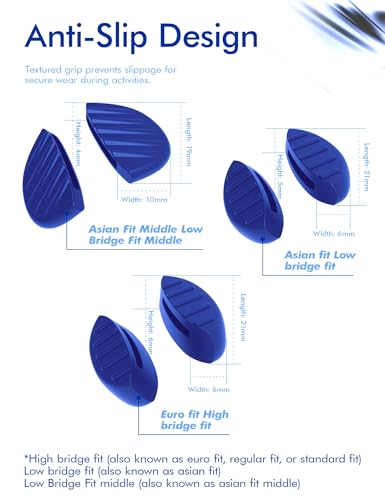Image of SAUCER Replacement Nose Pieces Pads for Oakley Forager OO9421 Sunglasses