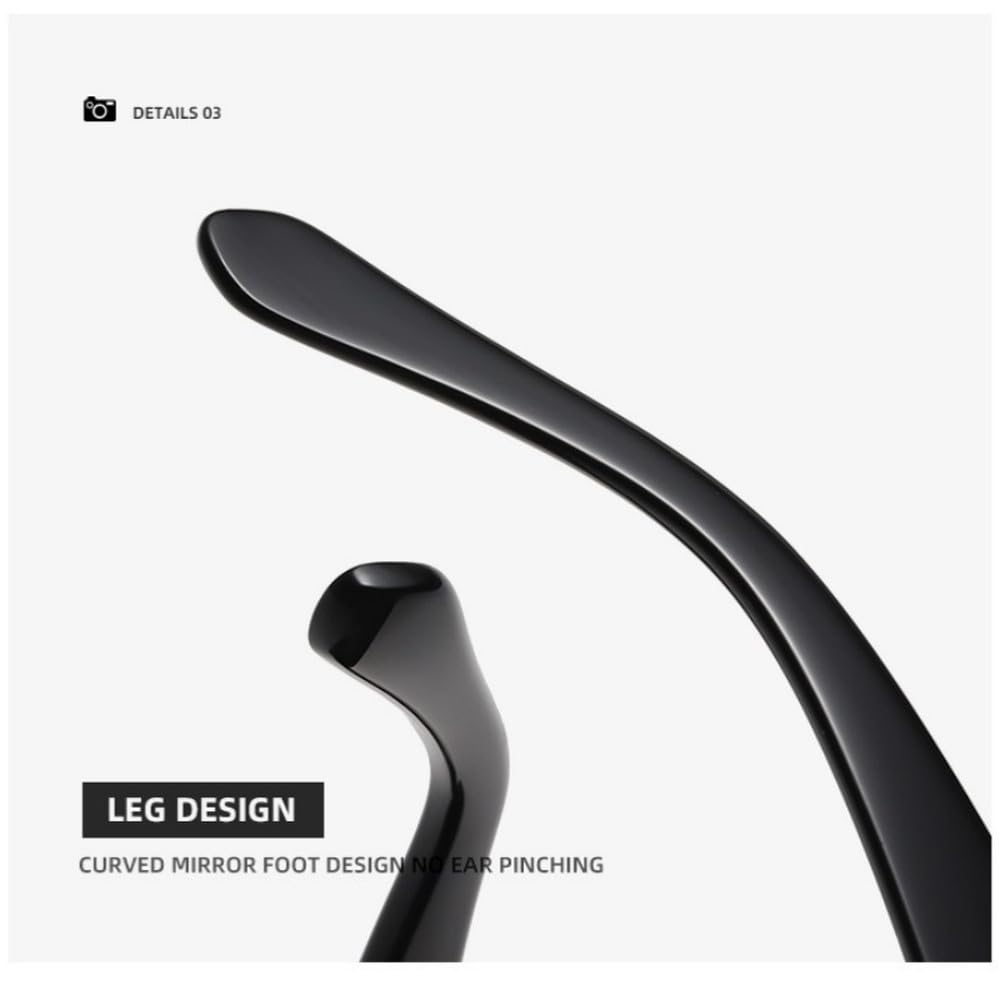 Gafas de sol de montura grande estilo vintage para mujer, gafas de sol para hombre, protección UV400