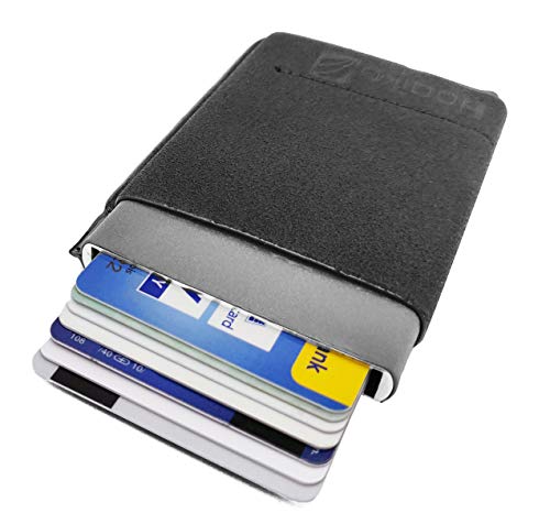 Preisvergleich Produktbild Haqika Kartenetui / Leder Geldbörse / Portemonnaie / Geldbeutel / Cardholder / minimalistisch