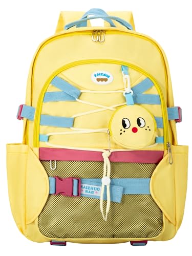 Image of Tinytot 30 Litre Japanese Korean Style School Bag Water-Resistant Laptop & Travel Backpack - Unisex Large 18 Inches Multipurpose Student Backpack for Boys & Girls, Men & Women