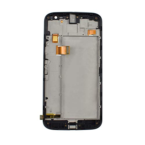 Image of LCD Display Touch Screen Assembly with Frame for Motorola Moto G4 Plus XT1640 XT1642 XT1643 Black