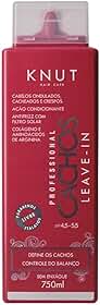 KNUT LEAVE-IN CACHOS – Creme Leave-in para Definição, Hidratação e Controle do Frizz em Cabelos Cacheados – 750 ml