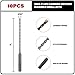 Sabre Tools 10-Pack 5/32 Inch x 6 Inch SDS Plus Rotary Hammer Drill Bits, Carbide Tipped for Brick, Stone and Concrete (5/32” x 4