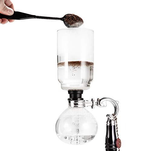 Yama Glass Siphon-Vakuum-Kaffeemaschine, 590 ml, transparent – Bild 4