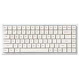 YUNZII YZ84 Wireless Hot Swappable Mechanical Keyboard, 2.4G/USB-C/Bluetooth 84-Key Gaming Keyboard with RGB Backlit, for Mac/Win/Gamers (Gateron Black Switch, Lavender)