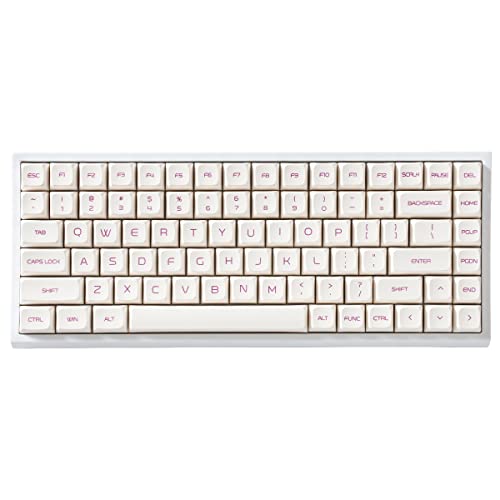 Yunzii Yz84 Wireless Hot Swappable Mechanical Keyboard, 2.4G/Usb-C/Bluetooth 84-Key Gaming Keyboard With Rgb Backlit, For Mac/Win/Gamers (Gateron Blue Switch, Lavender) #TOP13
