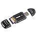 Price comparison product image Hama USB 2.0 SD/MMC Card Reader - Anthracite