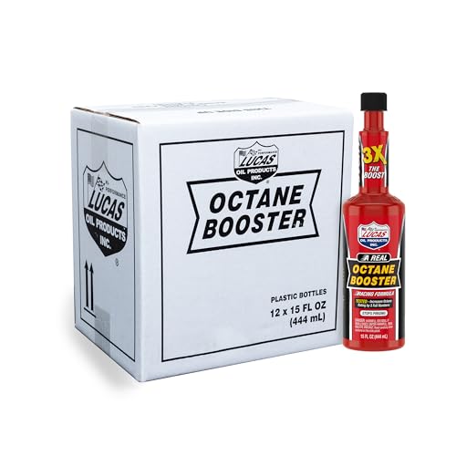 Image of Lucas Oil 10026-PK12 Octane Booster - 15 oz (Pack of 12)