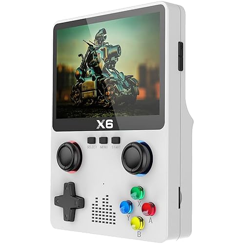 X6 Handheld Retro Games Console 10,000 Games 3.5" screen Dual 3D Joystick