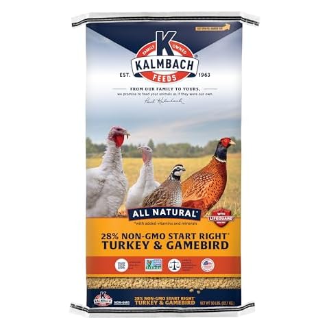 Start Right Non-GMO Turkey & Gamebird Crumble Feed, 50 lb Bag Cover