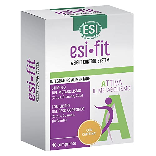 Esi Fit Activa Con Cafeina 40Comp.