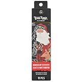 Brea Reese: Scratch Art Bookmark Kit - Woodland Holiday - 10 Bookmarks, Metallic Guided Art, Holiday-Themed, Family-Friendly, Calming Adult Craft Kit