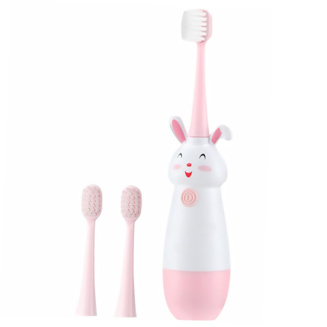 FOMIYES 3 Set Spazzolino Elettrico Abs Detergente Dentale Rosa Elettronico Bambino