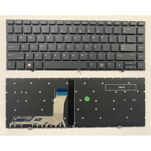 Clavier HP ZBook Studio G5 américain QWERTY pour remplacement de touches usées