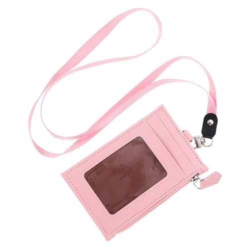 Hanging Strap Coin Wallet Multi-card Holder for Women Lightweight Business Card Organizer for School Shopping Work