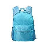 PAXLAMB 25L Backpack Packable Foldable Ultra Lightweight Water Resistant Durable Camping Travel Hiking Daypack for Men Women (Blue)