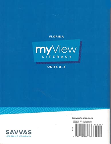 My View Literacy 3.2 Student interactive (Florida)