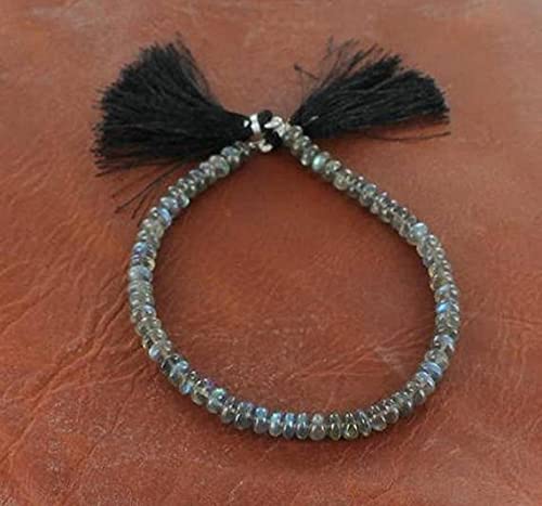 Labradorite LKBEADS perles rondelles 6.8mm pour créer un bracelet bien-être au quotidien