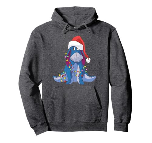 Disney Winnie The Pooh Christmas Light Entangled Eeyore Pullover...