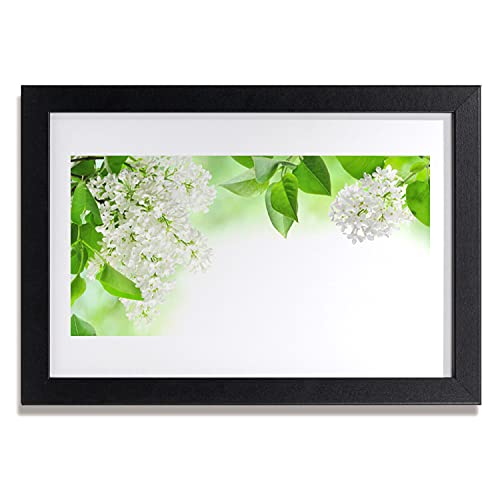 Affiche encadrée 30x20 cm Tulup en cadre MDF avec photo de pétales de plante nature