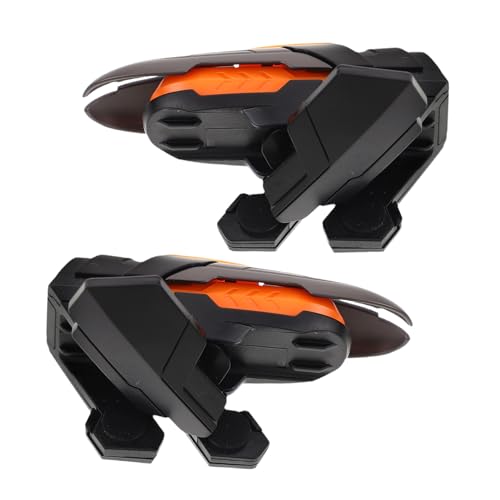 FIXOSHEE 対六指ゲーミングトリガー ゲームトリガーコントローラー アクセサリー 高速反応設計 安定した射撃制御 長快適グリップ 対応スマホ