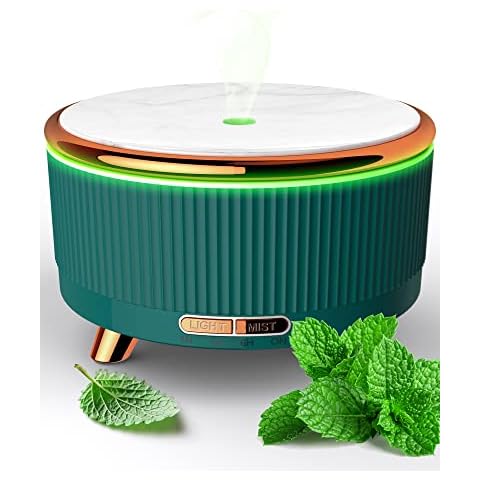 Essential Oil Diffuser for Home, Diffusers for Essential Oils Large Room, 500ml Aromatherapy Diffuser, 7 Colors Changed Cover