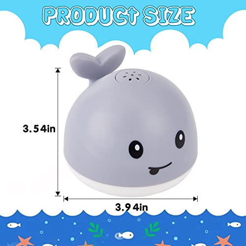 Baby Bath Toys, Rechargeable Whale Automatic Spray Water Bath Toy, Light Up Spray Water Bathtub Toys For Kids, Pool Toy For Toddlers Boys And Girls #TOP5
