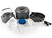Winterial Camping Cookware and Pot Set, 10 Piece Set for Camping, Backpacking, Hiking, Trekking