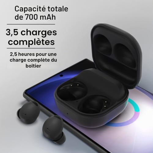 Boîtier de charge 700mAh pour Galaxy Buds 2 Pro avec bouton de synchronisation