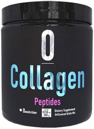 Omnitrition Suplemento dietético de los péptidos del colágeno, botella sin sabor 9001 de 30 porciones