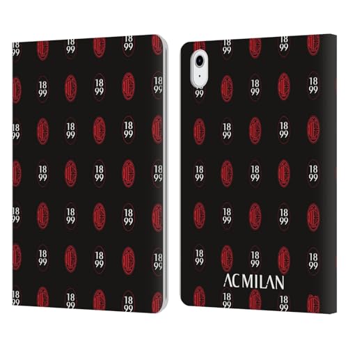 Carcasa AC Milan iPad Air 2020 protectora de cuero con soporte integrado