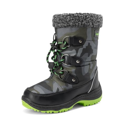 DREAM PAIRS Jungen Mädchen Unisex Kinder Schneestiefel...