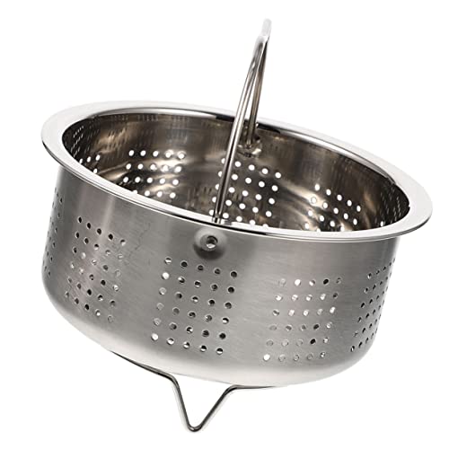Cesta de Vapor Inoxidable Cocción de Arroz Cesta de Vapor Multiusos de Huevos Verduras