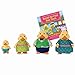 Li'l Woodzeez – Quickquack Duck Family 5 Pieces Set, Miniature Animal Figurines for Kids, Family Toys & Imaginative Play, Collectible Figures for Storytelling, 3+ Years