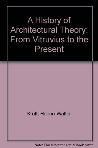 A History of Architectural Theory 1568980019 Book Cover