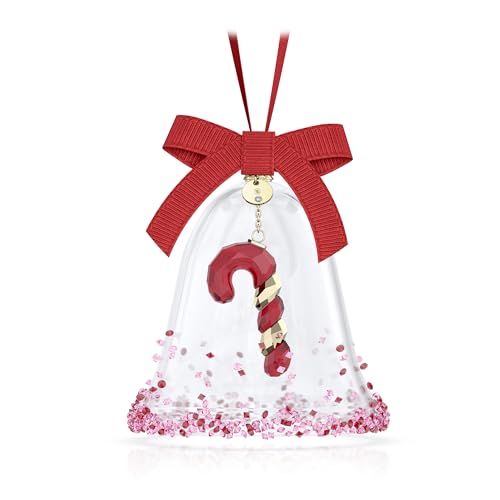 Swarovski Holiday Cheers Dulcis cloche rouge figurine cristal déco Noël maison