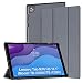 Produktbild DLveer Hülle für Lenovo Tab M10 HD 2nd Gen 10.1 Zoll TB-X306F/TB-X306X Tablet,Slim PU Leder Smart Schutzhülle mit Auto Schlaf/wach Funktion,Unzutreffend für Lenovo M10 TB-X505/TB-X606,Grau