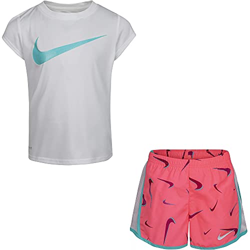 Nike Ensemble 2 pièces t-shirt short bébé fille anti irritation respirant