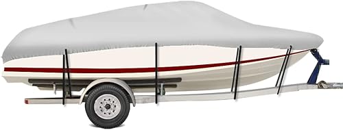 UXUNBlue Cubierta de barco remolqueable de grado marino, ligera, compatible con V-Hull Tri-Hull y accesorios de barcos bajos de 17-19 pies  20-22 disponible en Yaxa Colombia