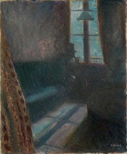 Toile Munch Nuit à Saint Cloud pour créer une ambiance feutrée dans votre chambre