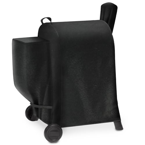 Grill Cover for Traeger Pro 575 22 Lil Tex Elite Wood Pellet Smoker Replacement Parts BAC503 600D Outdoor Waterproof BBQ Covers for Z Grills 550B Grilling Accessory