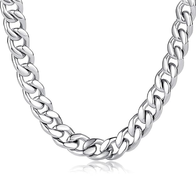 chain for men combo Silver Chain for men stylish chain for boys mens necklace for men Stainless steel chains Locket Pendant anti tarnish necklace accessories neck chain snake boys chain 535-image-32
