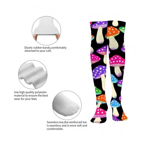 Extra Long High Thigh Socks Over Knee Long Stocking Women Boot Sock High Socks2